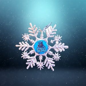 GSU Georgia State PANTHERS Handmade Snowflake *NEW*